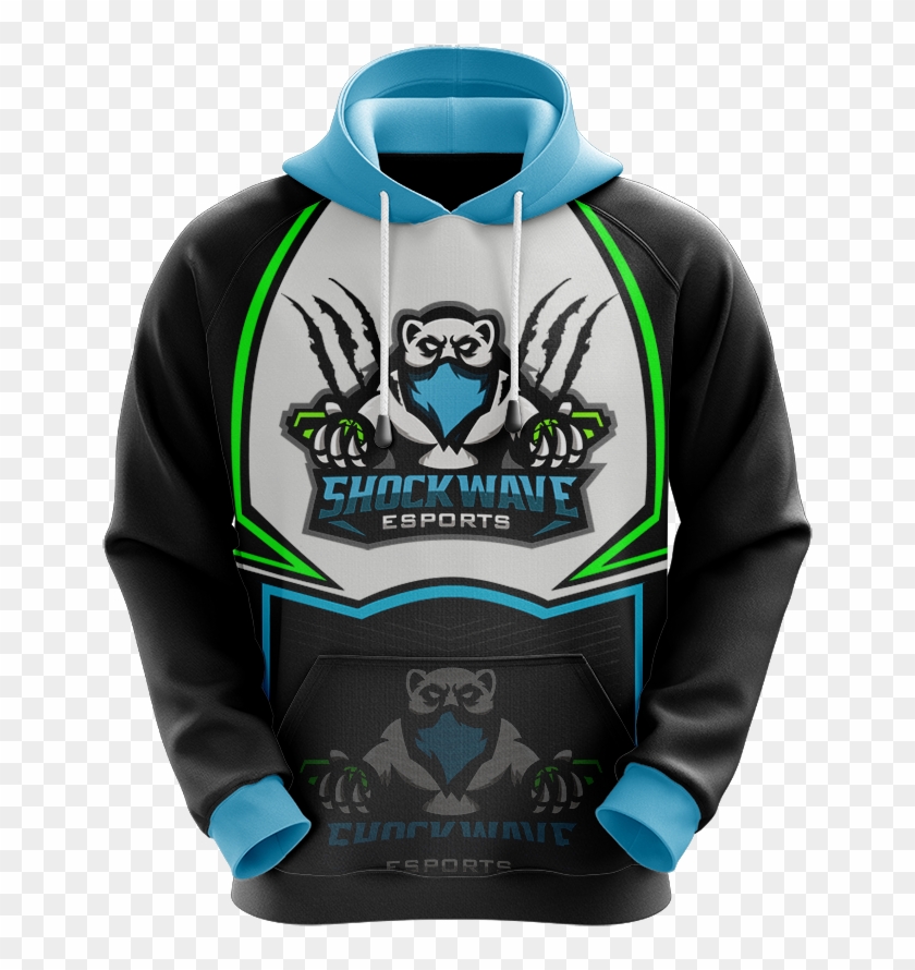 Shockwave Pro-hoodie - Sweatshirt Clipart