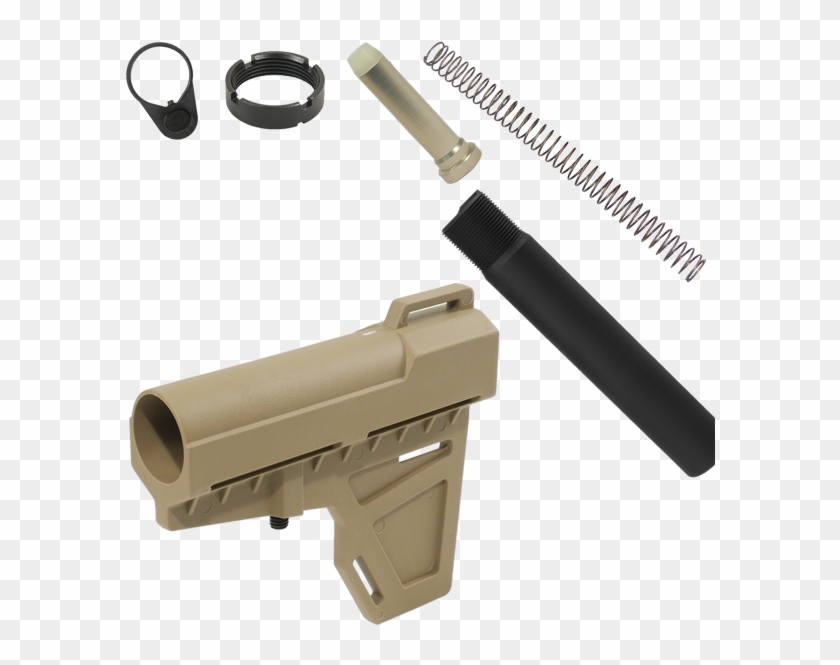 Picture Of Kak Industry Shockwave Blade Pistol Stabilizer - Fde Shockwave Blade Kit Clipart #1615708