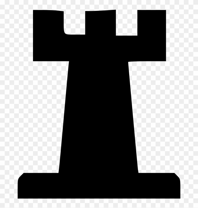 2d Chess Set - Rook Clipart #1616453