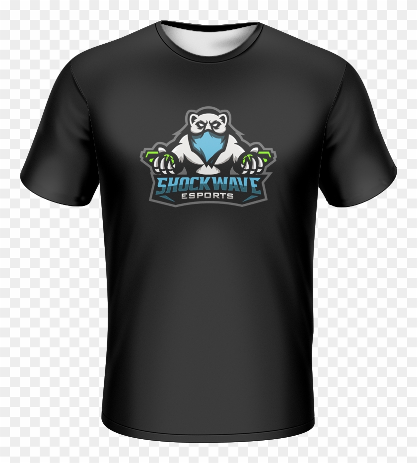 Shockwave T-shirt - Jersey Design Clipart