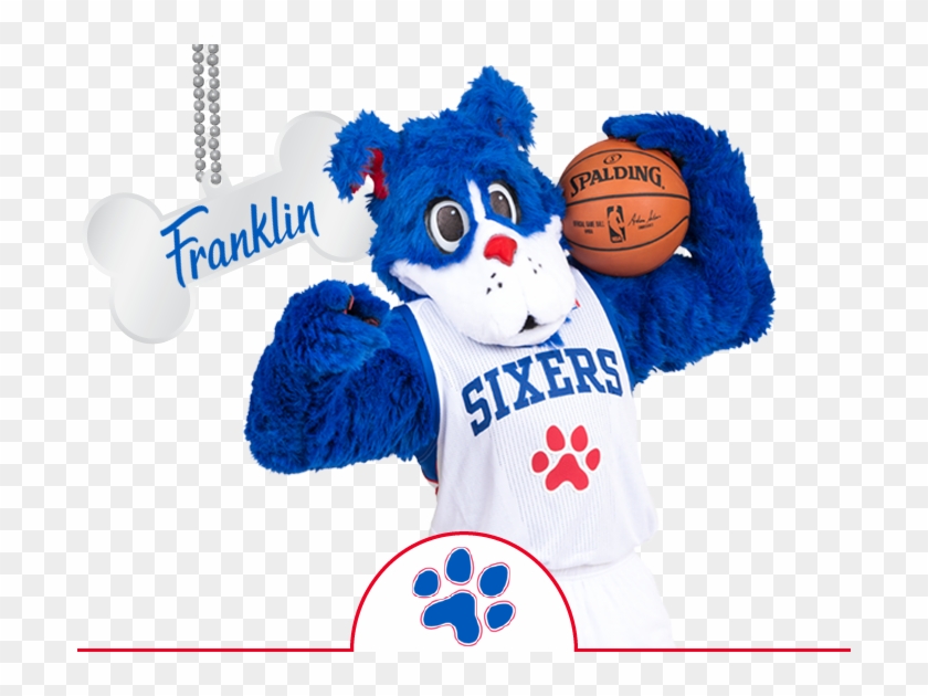 Franklin's Story - Sixers Mascot Clipart #1616634