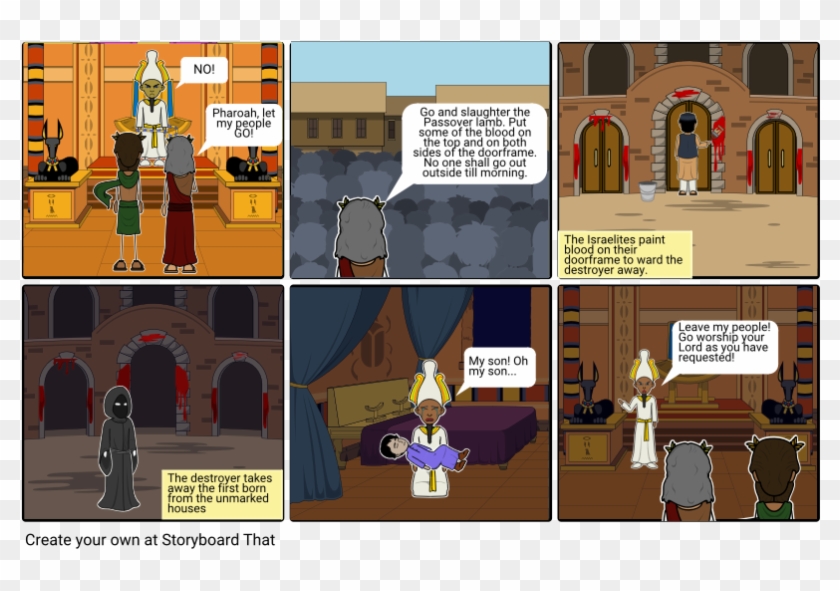 The Passover Lamb - Cartoon Clipart #1616695