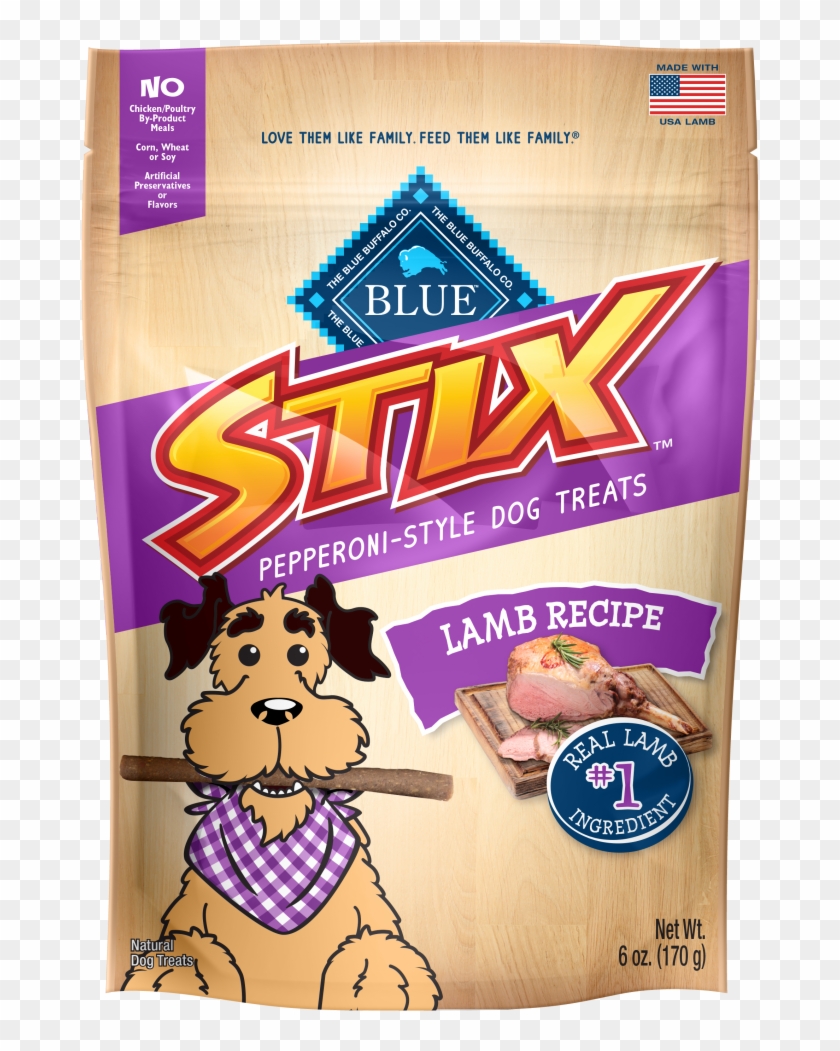 Blue Buffalo Stix Lamb And Apple Dog Treats - Blue Buffalo Stix Treats Clipart #1616724