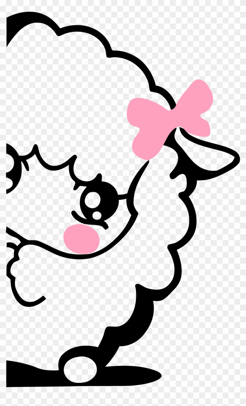 Medium Image - Shy Lamb Clipart #1616750