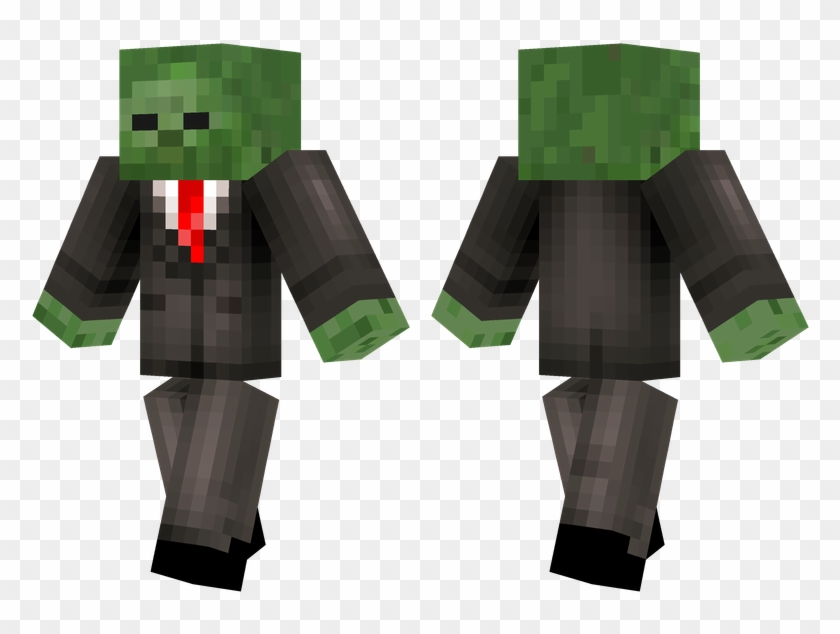 Minecraft Zombie Png - Minecraft Pe Policeman Skin Clipart