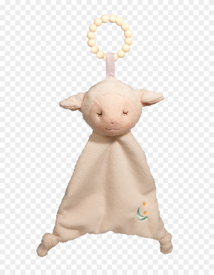 Lamb Lil' Sshlumpie Teether Blankie - Stuffed Toy Clipart