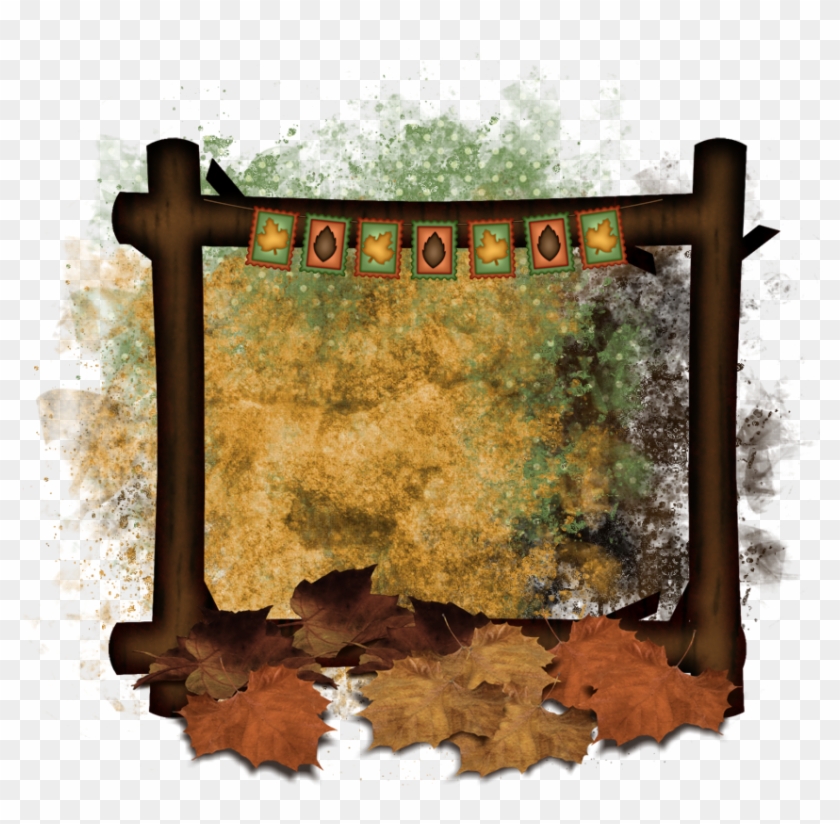 Autumn - Zombie Graphics - Picture Frame Clipart