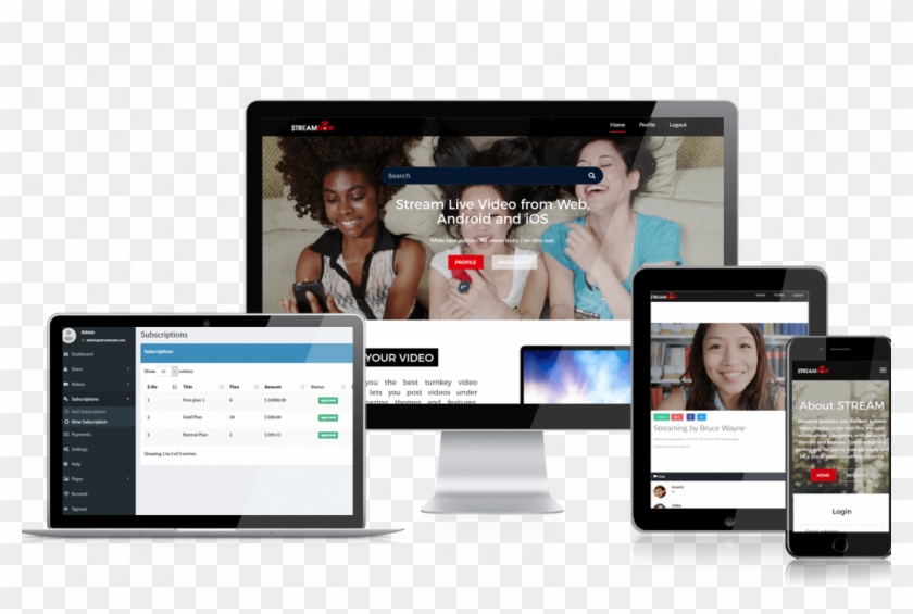 How To Setup A White-labeled Live Streaming Solution - Tablet Computer Clipart