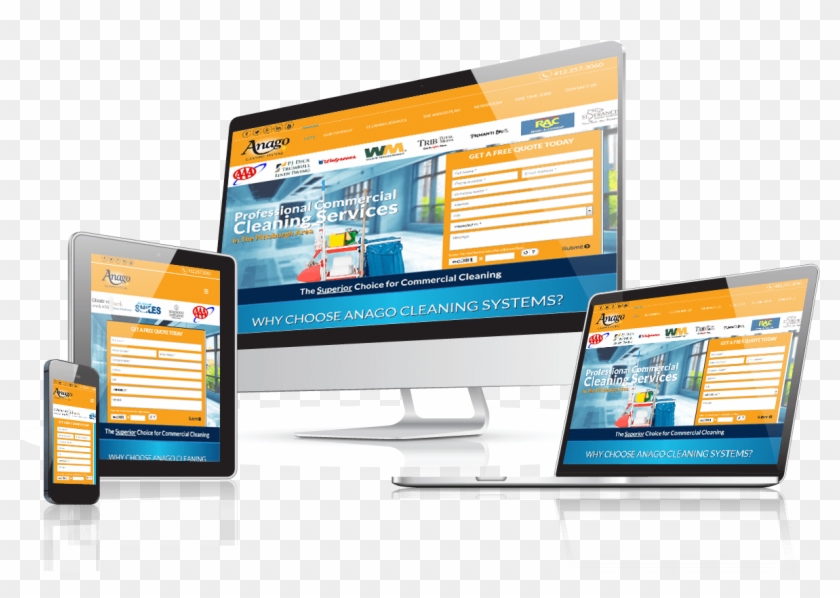 Home-computers - Online Advertising Clipart