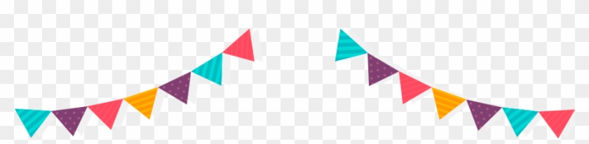 Banderines Png - Transparent Background Birthday Clipart