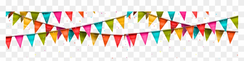 Banderines Feria Png - Aviso De Vacaciones Para Clientes Clipart #1618118