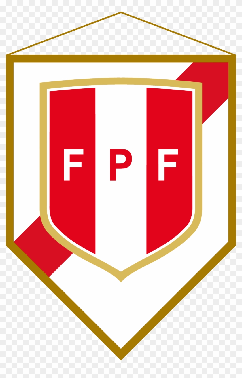 Logo Banderín Perú - Peru Football Team Logo Png Clipart #1618206