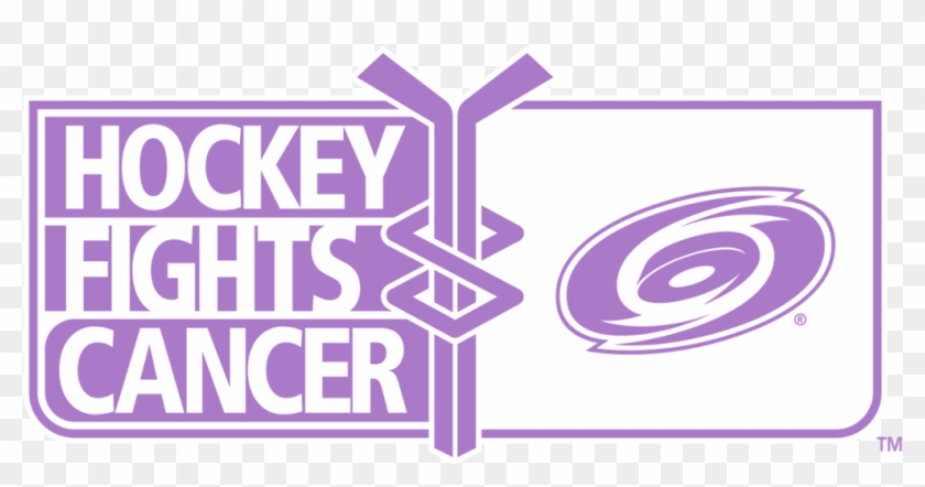 Hockey Fights Cancer Carolina Hurricanes Clipart