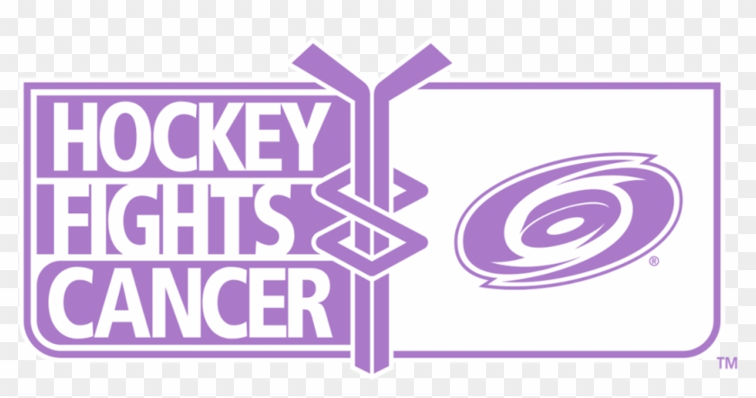 Hockey Fights Cancer Carolina Hurricanes Clipart #1618462