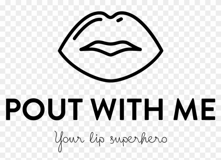 Lips Without Lipsense Is Like A Cupcake Without Frosting - Line Art Clipart