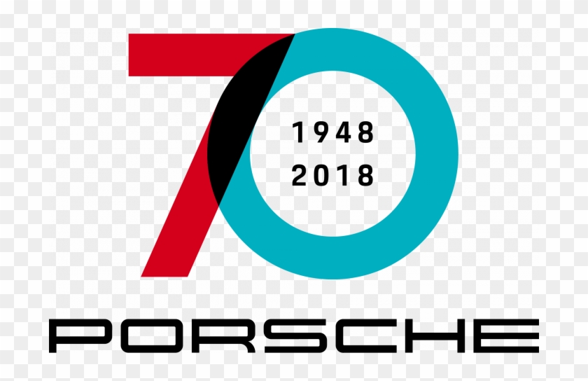 Porsche Logo Png - Porsche 70th Anniversary Logo Clipart #1618863