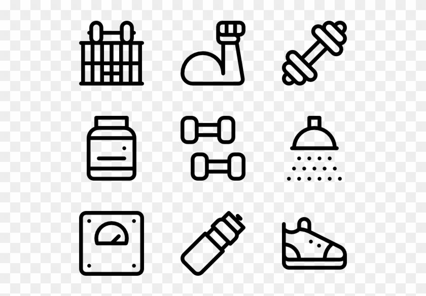 Gym - Travel Icon Transparent Background Clipart