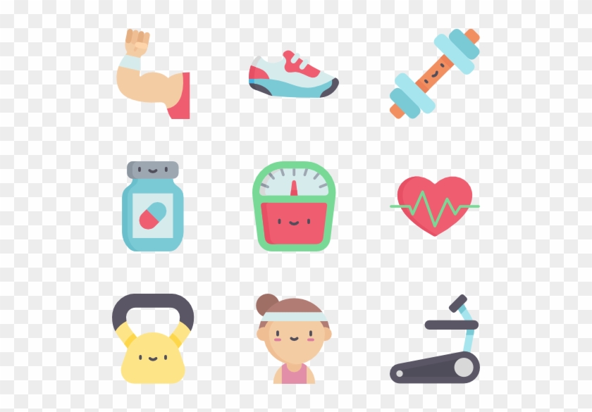 Gym - Kawaii Gym Png Clipart
