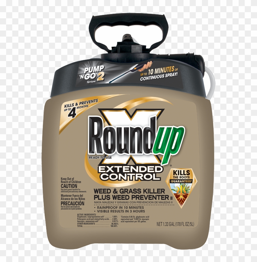 Roundup Ready To Use Extended Control Weed And Grass - Roundup Weed Killer Clipart