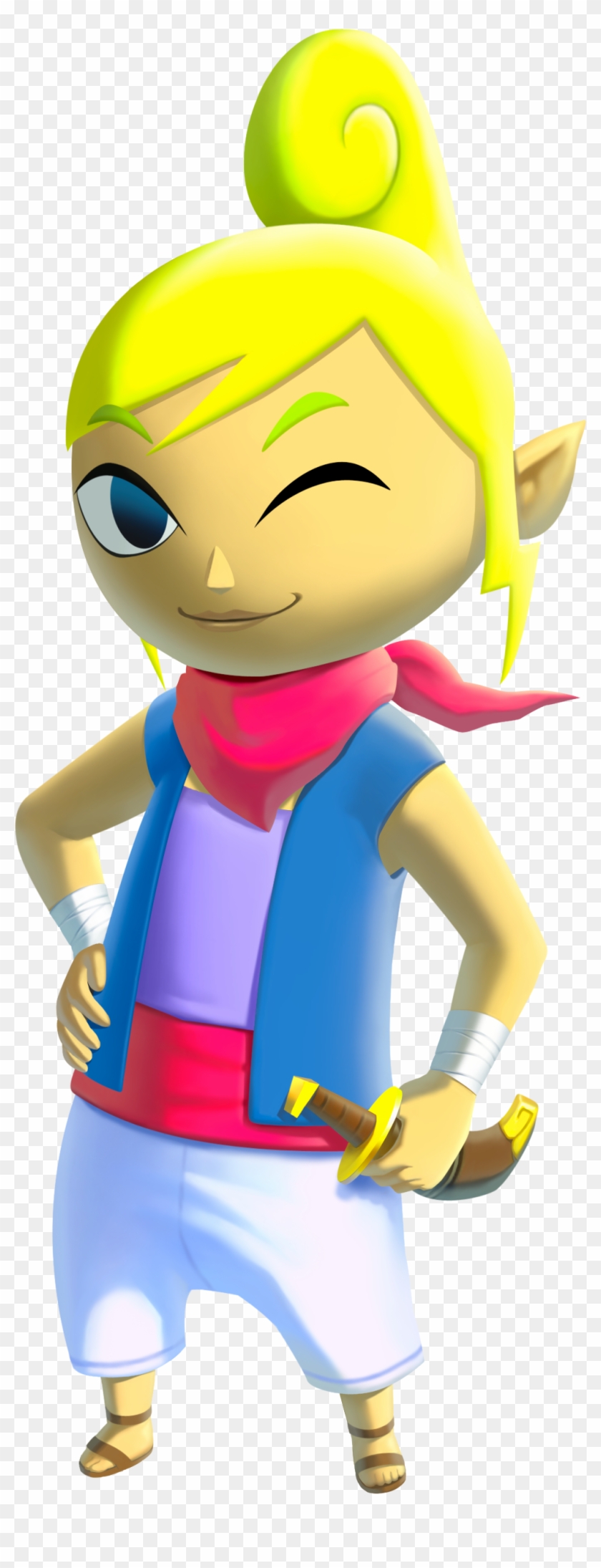 After Descending On Hyrule Field And Running Around - Zelda Wind Waker Pirate Clipart #1619690