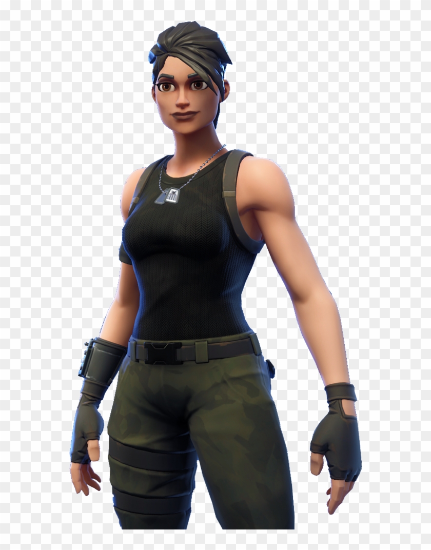 Uncommon Commando Outfit - Fortnite Commando Skin Png Clipart #1619989