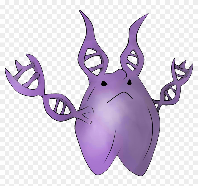 Pokemon Shiny Mega Ditto Is A Fictional Character Of - Ditto Evolution Clipart