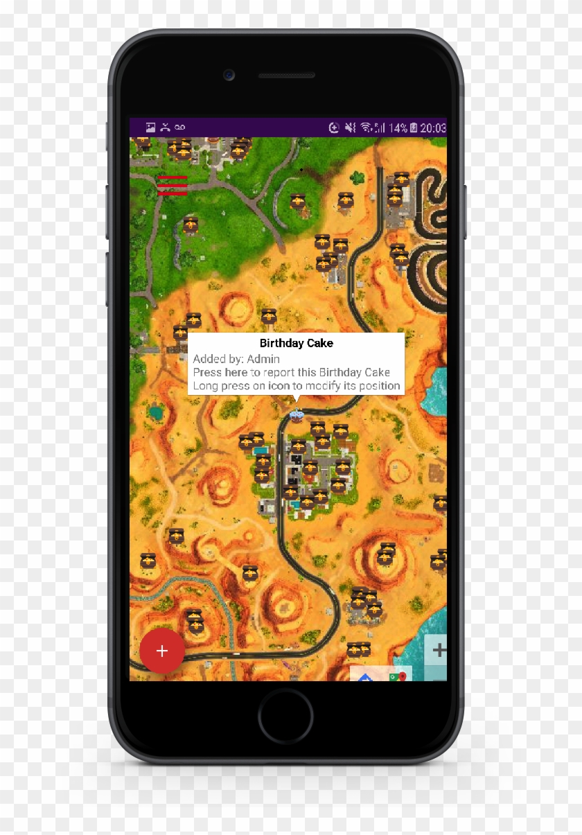Most Used Map For Fortnite - Llama In Paradise Palms Clipart #1620463