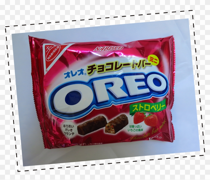 Oreo Mini Chocolate Bar - Oreo Strawberry Japan Clipart #1620918