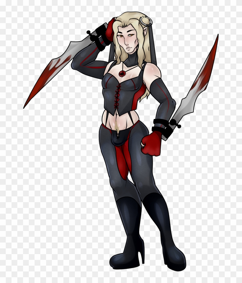 Alucard Dressed As Rayne From Bloodrayne Sexualize - Cartoon Clipart #1621095