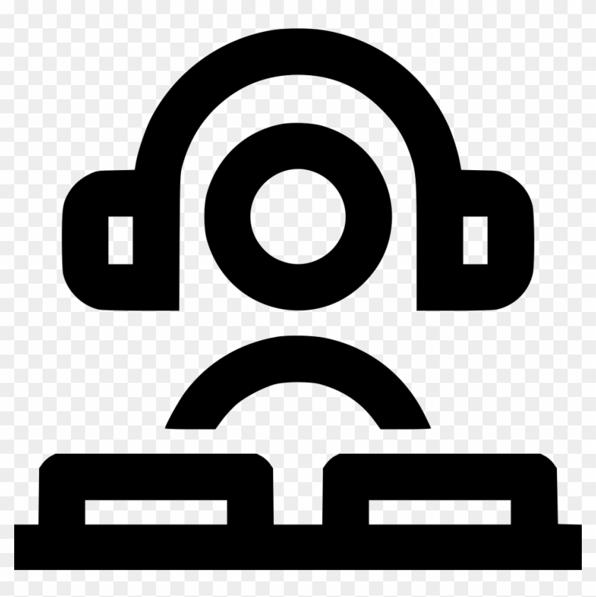 Png File Svg - Dj Booth Icon Png Clipart #1621179
