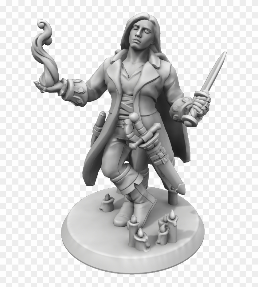 Inspired By The Heroforge Miniature Simon Belmont Posted - Figurine Clipart #1621209