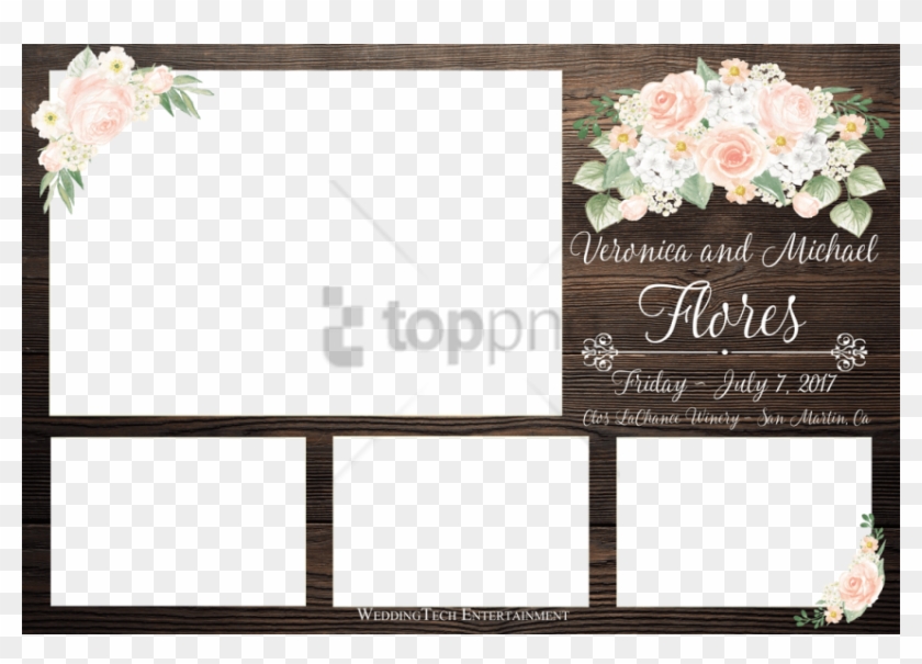 Free Png Download Overlay Photo Booth Png Images Background - Wedding Photo Booth Overlay Clipart #1621214