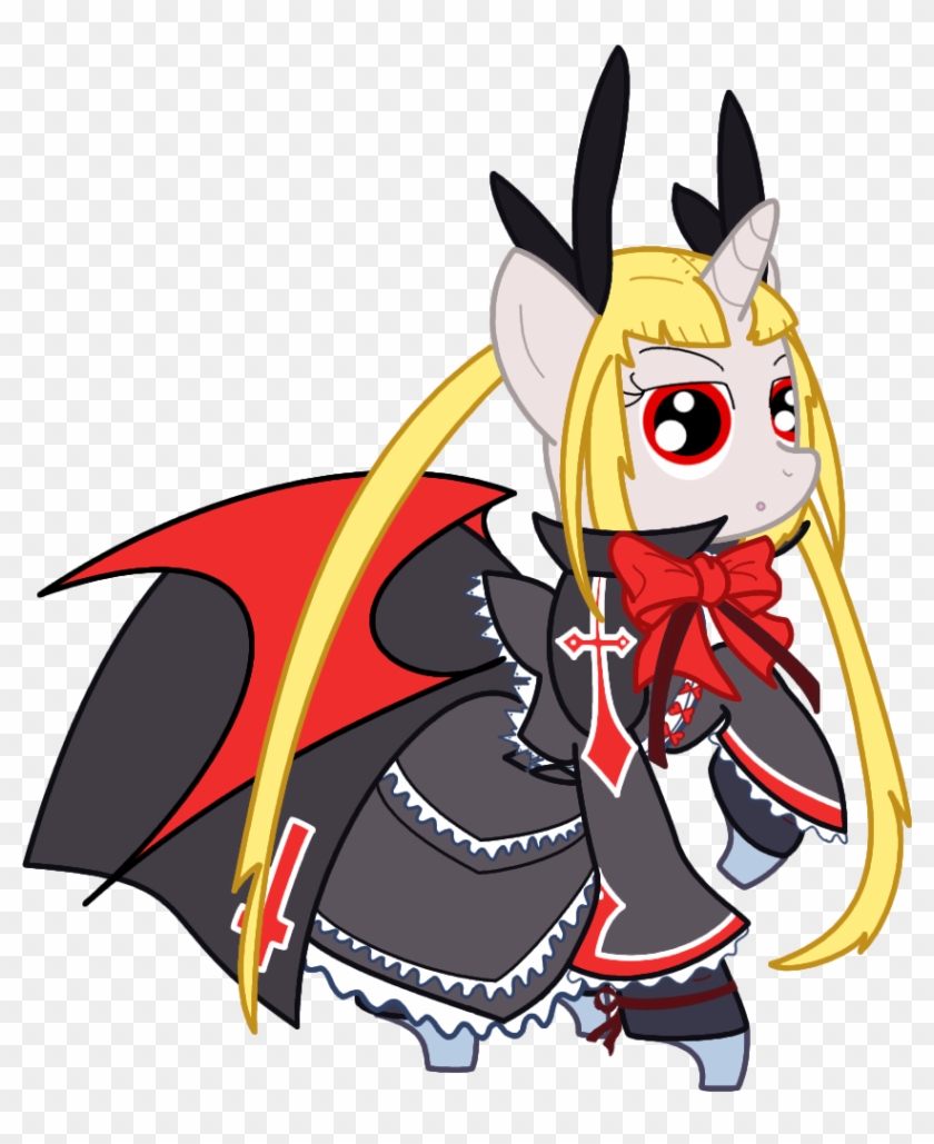 Ponified Rachel Alucard From Blazblue Been Playing/watching - Cartoon Clipart #1621649
