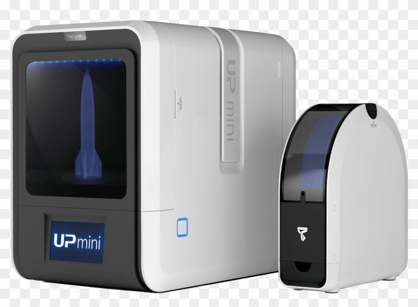 Tiertime Up Mini 2 3d Printer, With Filament Holder - Up Mini 3d Printer Clipart