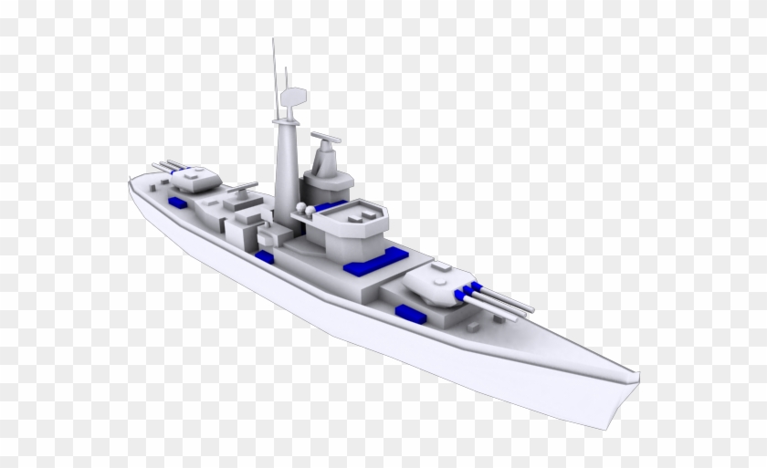 Report Rss Usa Battleship - Scale Model Clipart