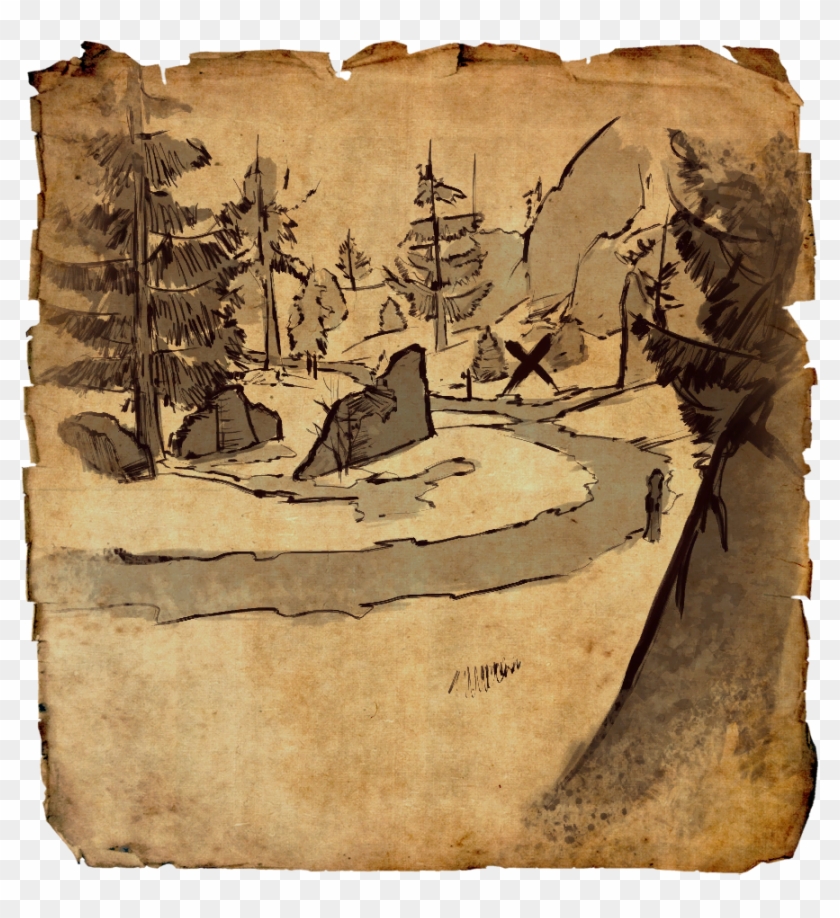 Eastmarch Treasure Map V - Eastmarch Treasure Map 4 Clipart