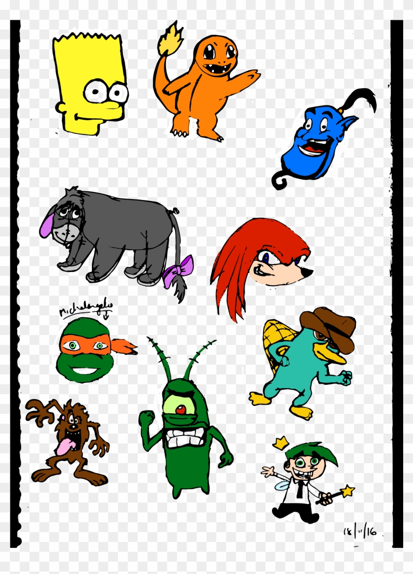 Bart Simpson Clipart Teenager - Cartoon - Png Download