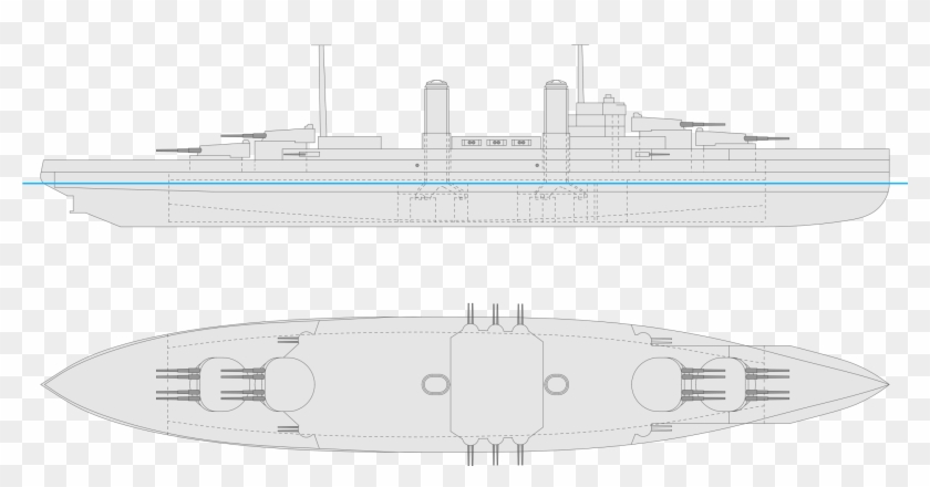 Normandie Class Battleship Project - Catamaran Clipart #1621964