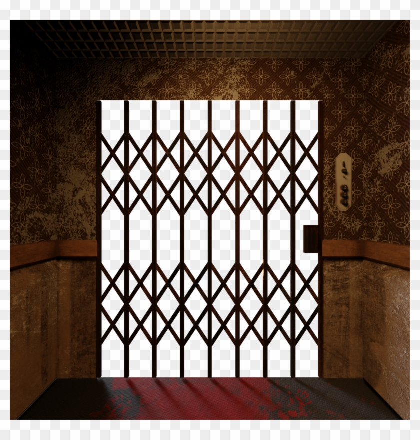 The Old Elevator Is Done Destroyed, Bloodied And Game - Consonno Clipart #1622015