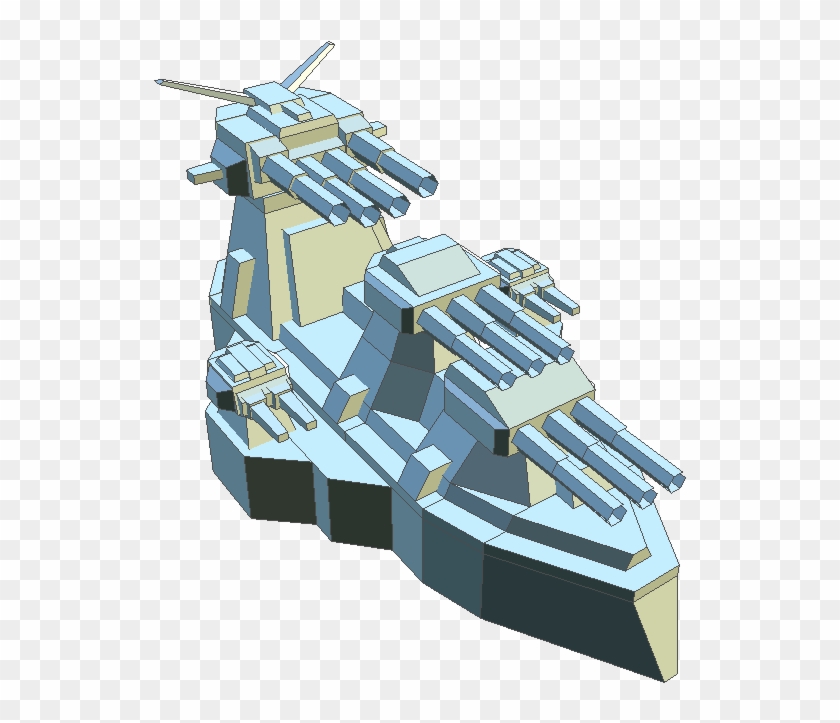 Battleship Remodel - Water Transportation Clipart