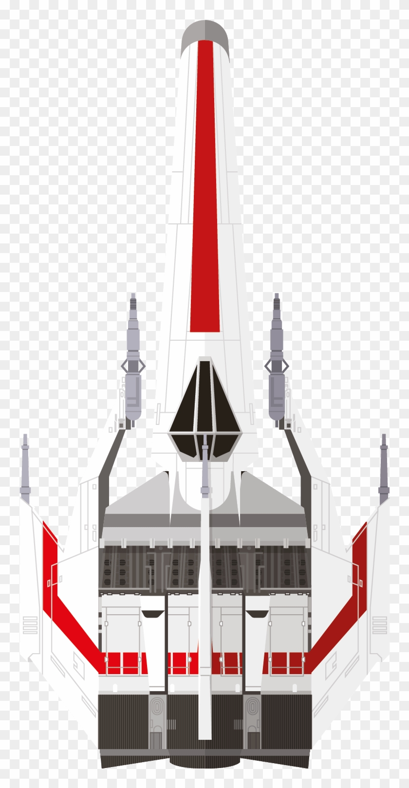 Battleship Space Poster - House Clipart