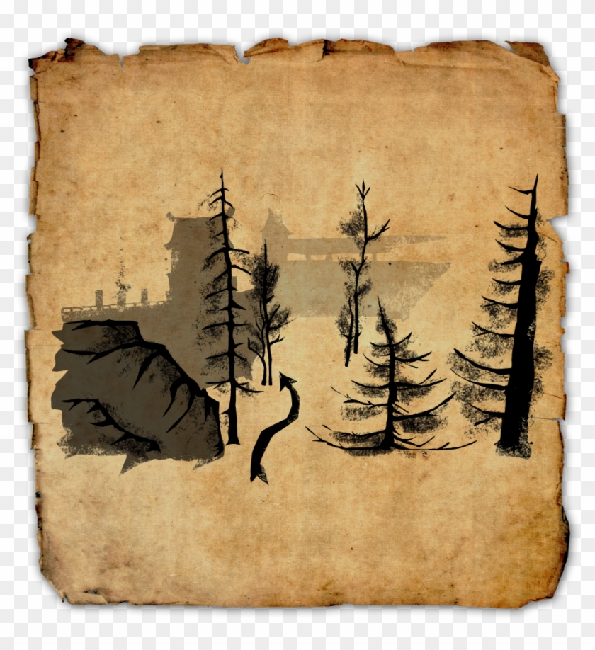 The Rift Treasure Maps Elder Scrolls Online Wiki Brilliant - Crown On Treasure Map Clipart