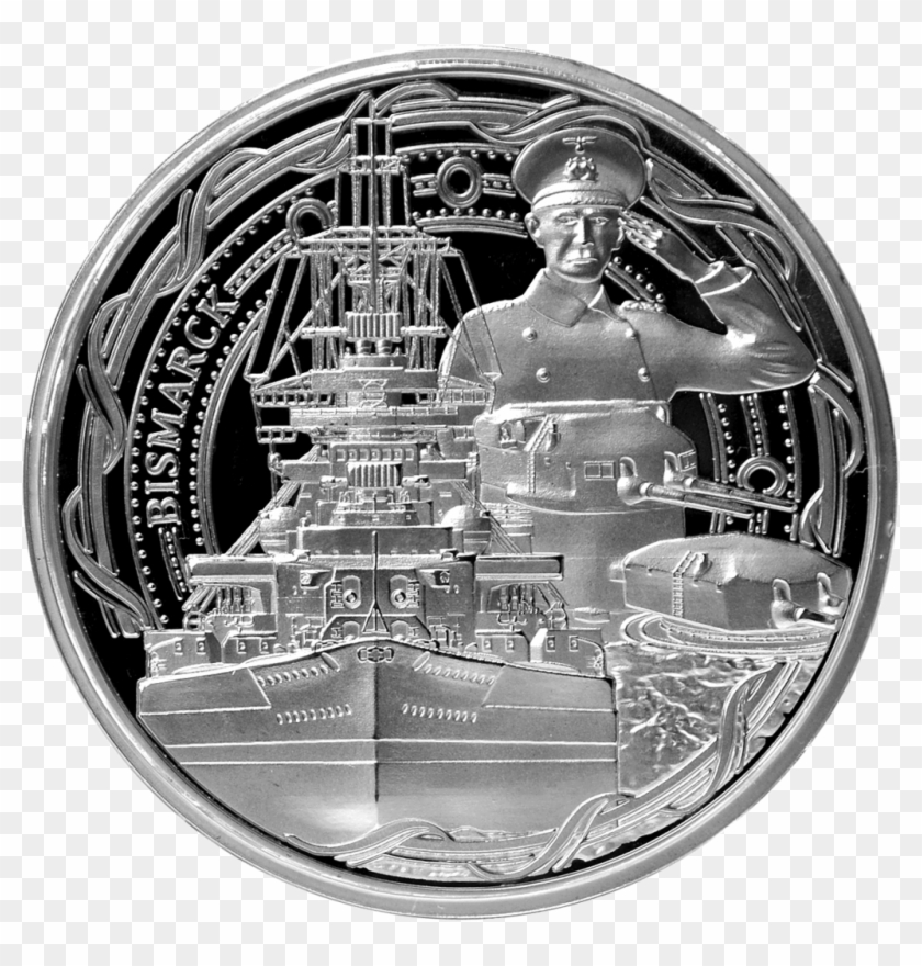 Battleship Bismarck - Circle Clipart #1622437