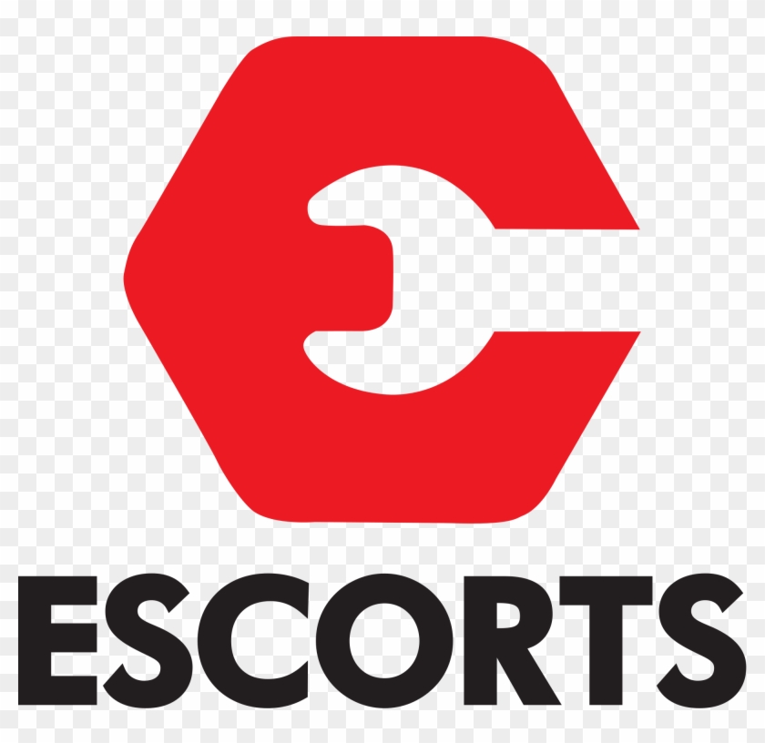 Escorts Construction Equipment Logo Clipart