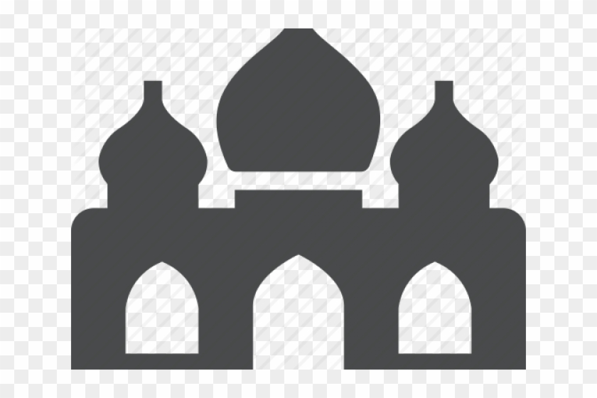 Taj Mahal Clipart Indian Castle - Holy Places - Png Download #1622892