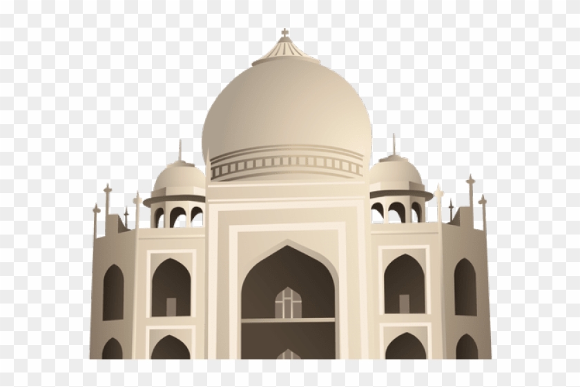 Taj Mahal Png Transparent Images - Dome Clipart #1622981