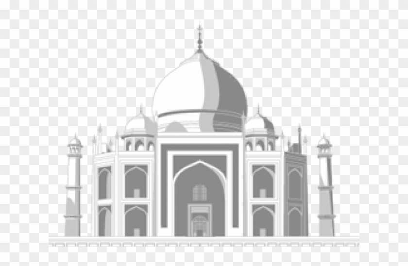 Taj Mahal Png Transparent Images - Dome Clipart #1623001