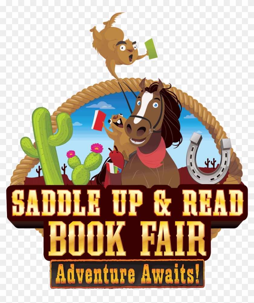 Saddle Up & Read Book Fair Clip Art - Saddle Up And Read Book Fair - Png Download #1623702