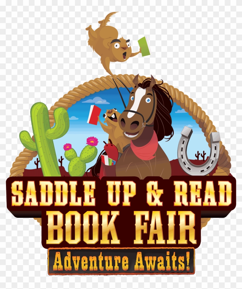 Saddle Up & Read Book Fair Clip Art - Saddle Up And Read Book Fair - Png Download