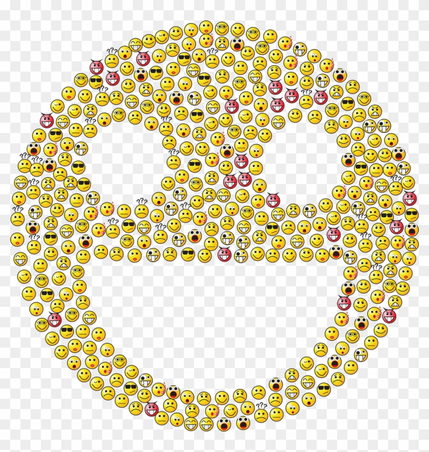 Emoticons Emoji Smileys - Dibujos De Todos Los Emoji Clipart #1623875
